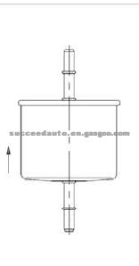 FUEL FILTER FOR GENERAL MOTORS 25313817