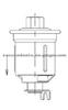 FUEL FILTER FOR GENERAL MOTORS 25176331