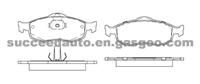 Brake Pad For Ford D745-7528