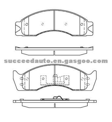 Brake Pad For Ford D411-7299