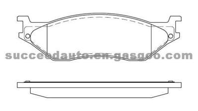 Brake Pad For Ford MDB2139