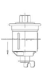 FUEL FILTER FOR MITSUBISHI MR 355667