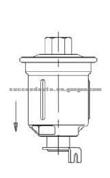 FUEL FILTER FOR TOYOTA 23300-79555