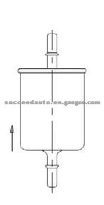 FUEL FILTER FOR OPEL 818508