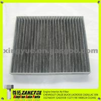 332766591 52425938 13271191 1808524 Cabin Air Filter For Buick Reagal Lacrosse Chevrolet Cruze Sonic Spark Malibu Cadillac SRX