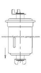 FUEL FILTER FOR TOYOTA 23300-79055