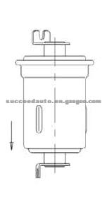 FUEL FILTER FOR TOYOTA 23300-19105