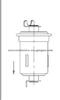 FUEL FILTER FOR TOYOTA 23300-76080