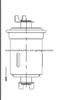 FUEL FILTER FOR GENERAL MOTORS 25055868