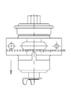 FUEL FILTER FOR GENERAL MOTORS 25121598