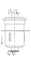 FUEL FILTER FOR GENERAL MOTORS 25176306
