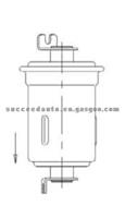 FUEL FILTER FOR TOYOTA 23300-16060