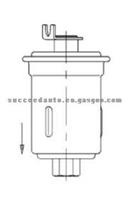 FUEL FILTER FOR GENERAL MOTORS 25121595