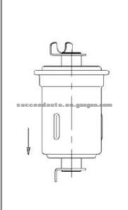 FUEL FILTER FOR TOYOTA 23300-76080