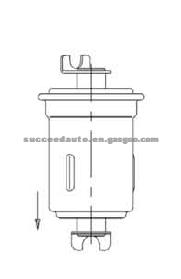 FUEL FILTER FOR TOYOTA 23300-39025