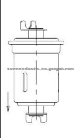 FUEL FILTER FOR TOYOTA 23300-79055