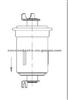 FUEL FILTER FOR GENERAL MOTORS 25176300