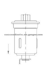 FUEL FILTER FOR GENERAL MOTORS 25176280