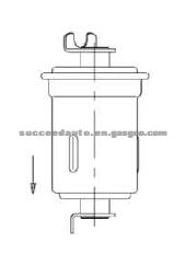 FUEL FILTER FOR TOYOTA 23030-76080