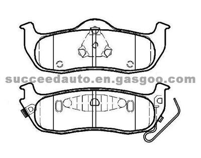 Brake Pad For Ford MDB2139