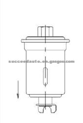 FUEL FILTER FOR MITSUBISHI MB-868454