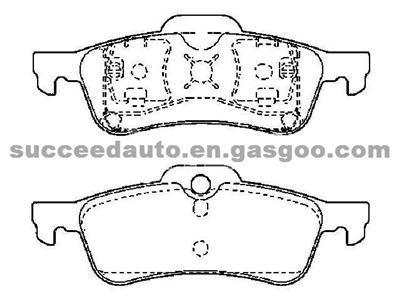 Brake Pad For Ford D76-7009