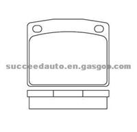 Brake Pad For Honda D117-7050