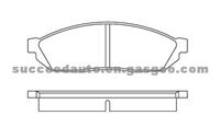 Brake Pad For Honda A-61K/A-136K