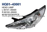 Sonata 11 Head Lamp 92101-3S020 92102-3S020