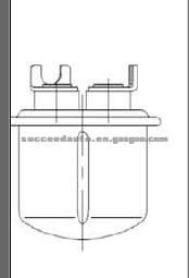 FUEL FILTER FOR HONDA 16900-SF0-671