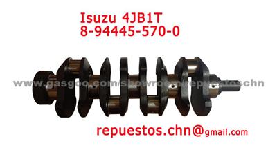 Isuzu 4JB1T Crankshaft, OEM: 8-94445-570-0