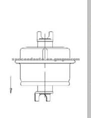 FUEL FILTER FOR HONDA 16900-SB2-682