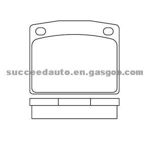 Brake Pad For Honda FDB122