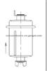 FUEL FILTER FOR Chrysler MB-329549