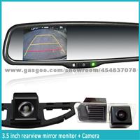 Newest Model Car Rearview Mirror With Car Interior Mirror With Auto-Dimming, Bluetooth