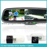 3.5'' TFT Colour Display Car Rearview Mirror With Car Camera And Sensor