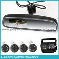 Car Rearview Mirror Back Up Parking Sensor