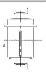 FUEL FILTER FOR MITSUBISHI MB-400564