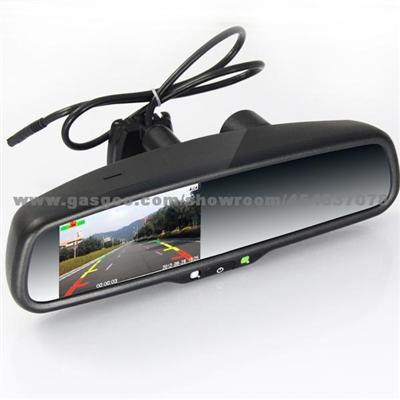Gps Tracker, Auto-Dimming Car Dvr Mirror With Ultral-High Brightness Monitor Display