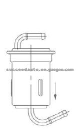 FUEL FILTER FOR GENERAL MOTORS 25175552