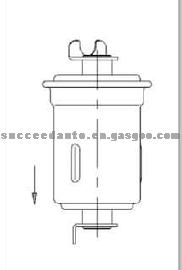 FUEL FILTER FOR MITSUBISHI MB-554681