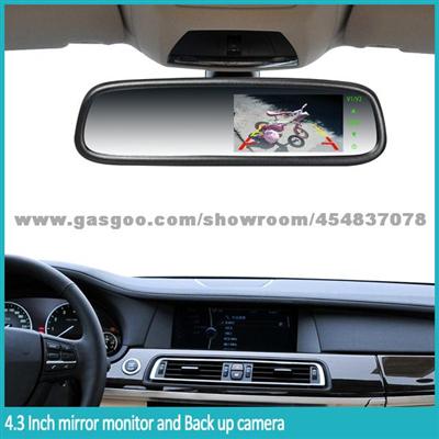 Classic Design Car Rearview Mirror With Ultral-High Brightness Monitor Display And Original Bracket