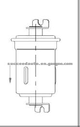 FUEL FILTER FOR GENERAL MOTORS 12351011