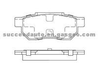 Brake Pad For Honda D339-7233