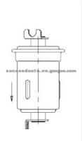 FUEL FILTER FOR MITSUBISHI MB-658136