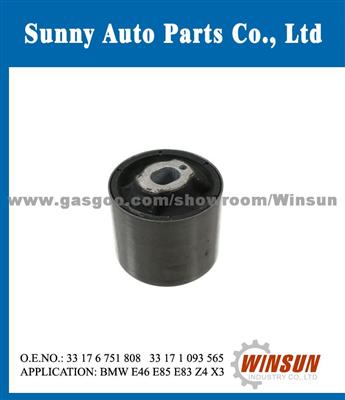 Bushing O.E.NO.: 33 17 6 751 808 33 17 1 093 565 E46 E85 E83 Z4 X3