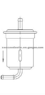 FUEL FILTER FOR GENERAL MOTORS 25176326