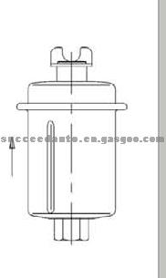 FUEL FILTER FOR GENERAL MOTORS 25176329