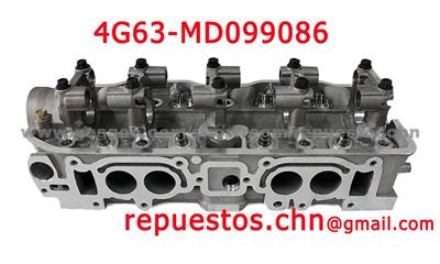 Mitsubishi Mighty Max 2.0 Cylinder Head, Engine G63B, OEM: MD099086