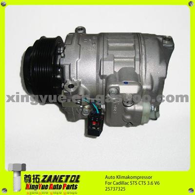 25737325 Auto Front Air Conditioner A/C Compressor For Cadillac STS SLS 3.6L